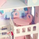 Деревянный кукольный домик "Валери Шарм", с интерьером и мебелью 6 предметов, для кукол 25 см - 5