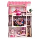 Деревянный кукольный домик "Венеция-Джулия", с мебелью 20 предметов в наборе, свет, звук, для кукол 30 см - 2