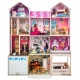 Деревянный кукольный домик "Поместье Агостина", с мебелью 36 предметов в наборе и с гаражом, свет, звук, для кукол 30 см - 7