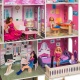 Деревянный кукольный домик "Поместье Агостина", с мебелью 36 предметов в наборе и с гаражом, свет, звук, для кукол 30 см - 2