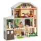 Деревянный кукольный домик "Поместье Николетта", с мебелью 23 предмета в наборе и с гаражом, свет, звук, для кукол 30 см - 10