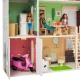 Деревянный кукольный домик "Поместье Николетта", с мебелью 23 предмета в наборе и с гаражом, свет, звук, для кукол 30 см - 4