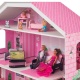 Деревянный кукольный домик "Поместье Розабелла", с мебелью 23 предмета в наборе и с гаражом, свет, звук, для кукол 30 см - 7