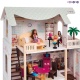 Деревянный кукольный домик "Сан-Ремо", с мебелью 20 предметов в наборе, свет, звук, для кукол 30 см - 7