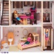 Деревянный кукольный домик "Сан-Ремо", с мебелью 20 предметов в наборе, свет, звук, для кукол 30 см - 2