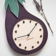 Настенные часы «Eggplant»