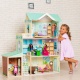 Деревянный кукольный домик "Жозефина Гранд", с мебелью 11 предметов в наборе и с гаражом, для кукол 30 см - 9