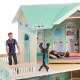 Деревянный кукольный домик "Жозефина Гранд", с мебелью 11 предметов в наборе и с гаражом, для кукол 30 см - 7