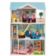 Деревянный кукольный домик "Лацио", с мебелью 16 предметов в наборе, для кукол 30 см - 6